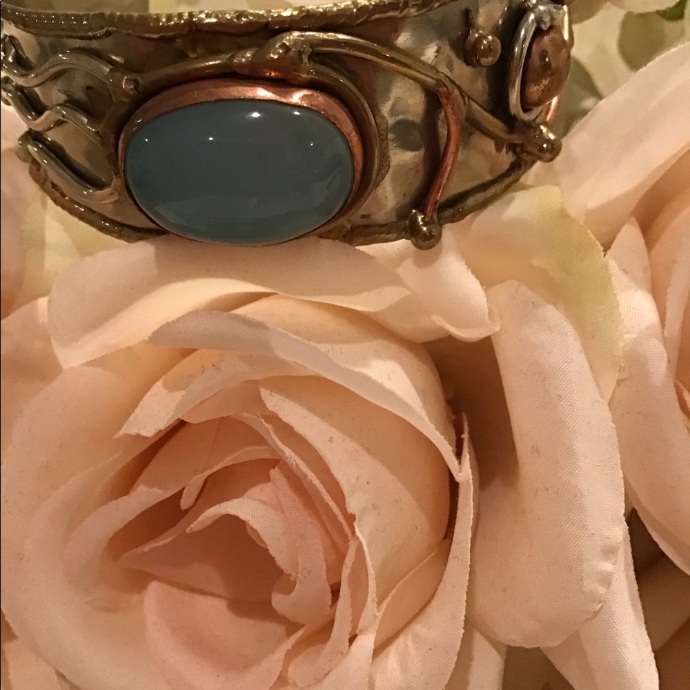 Silver Copper Bracelet - image 3